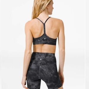 Lululemon Align Super High Rise Pant 28" and Bra Set in Diamond Dye